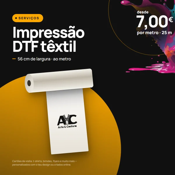 Impressão DTF Têxtil