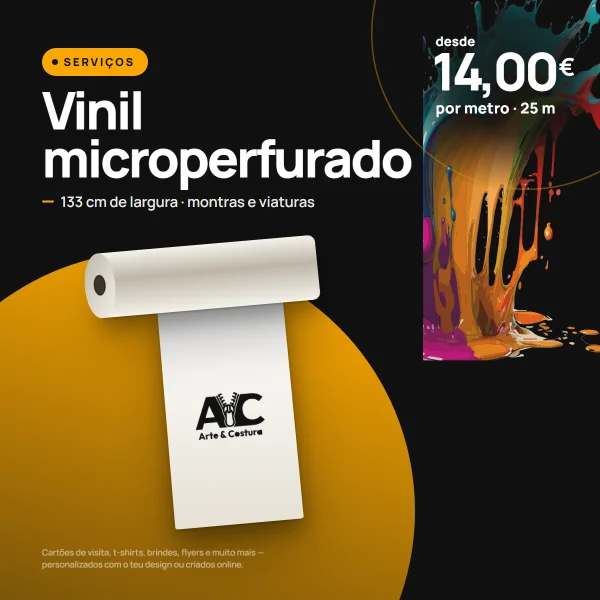 Impressão Vinil Microperfurado
