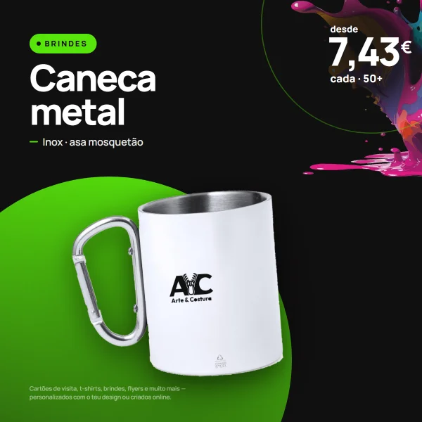 Caneca Metal
