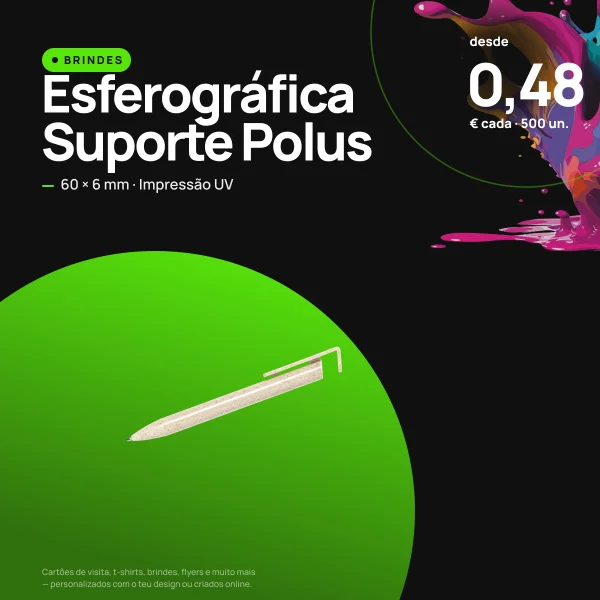 Esferográfica Suporte Polus