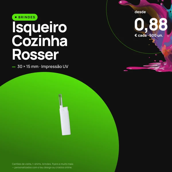 Isqueiro Cozinha Rosser