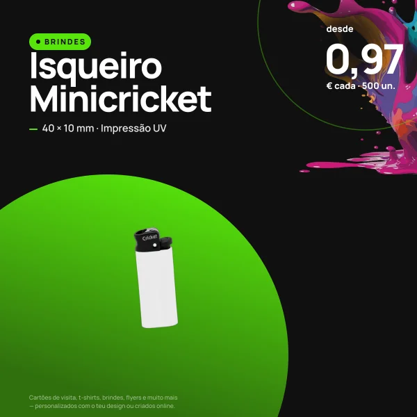 Isqueiro Minicricket
