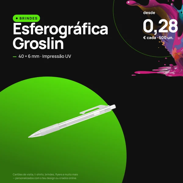 Esferográfica Groslin