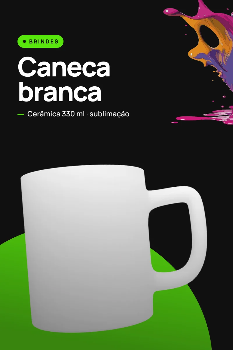 Caneca Cerâmica Personalizada